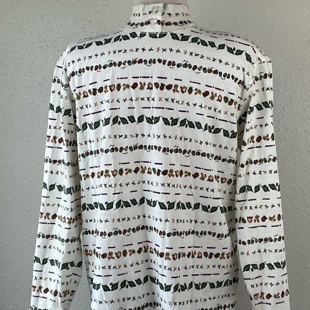 Vintage The Villager Sport Womens Fall Turtleneck long Sleeve Top Size S